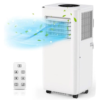 Phrost 10,000 BTUs Portable Air Conditioners Cool Up to 450 Sq.Ft, 3-in-1 Smart Cooling AC Unit with Dehumidifier, Fan, Cools, Portable AC Unit with Remote Control, LED Display, Window Kit