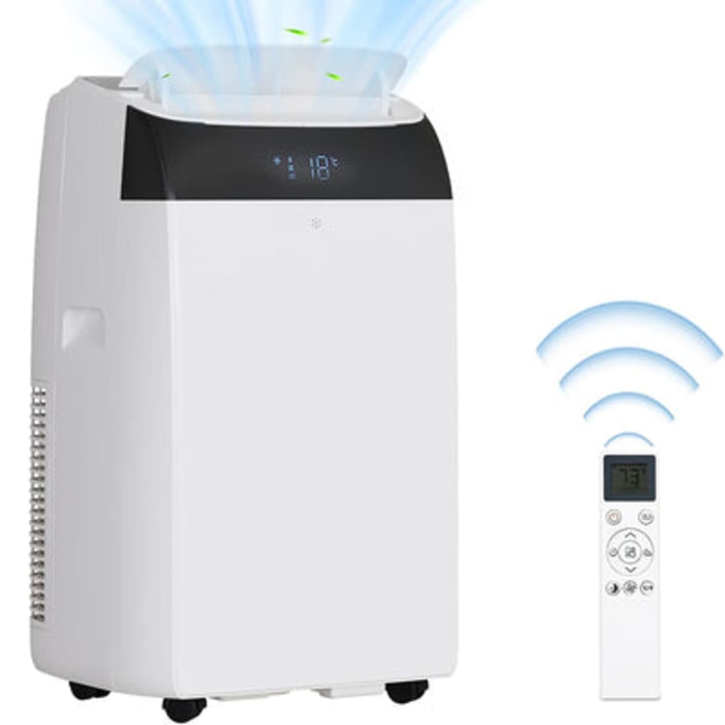 Phrost 10,000 BTUs Portable Air Conditioners Cool Up to 450 Sq.Ft, 3-in-1 Smart Cooling AC Unit with Dehumidifier, Fan, Cools, Portable AC Unit with Remote Control, LED Display, Window Kit