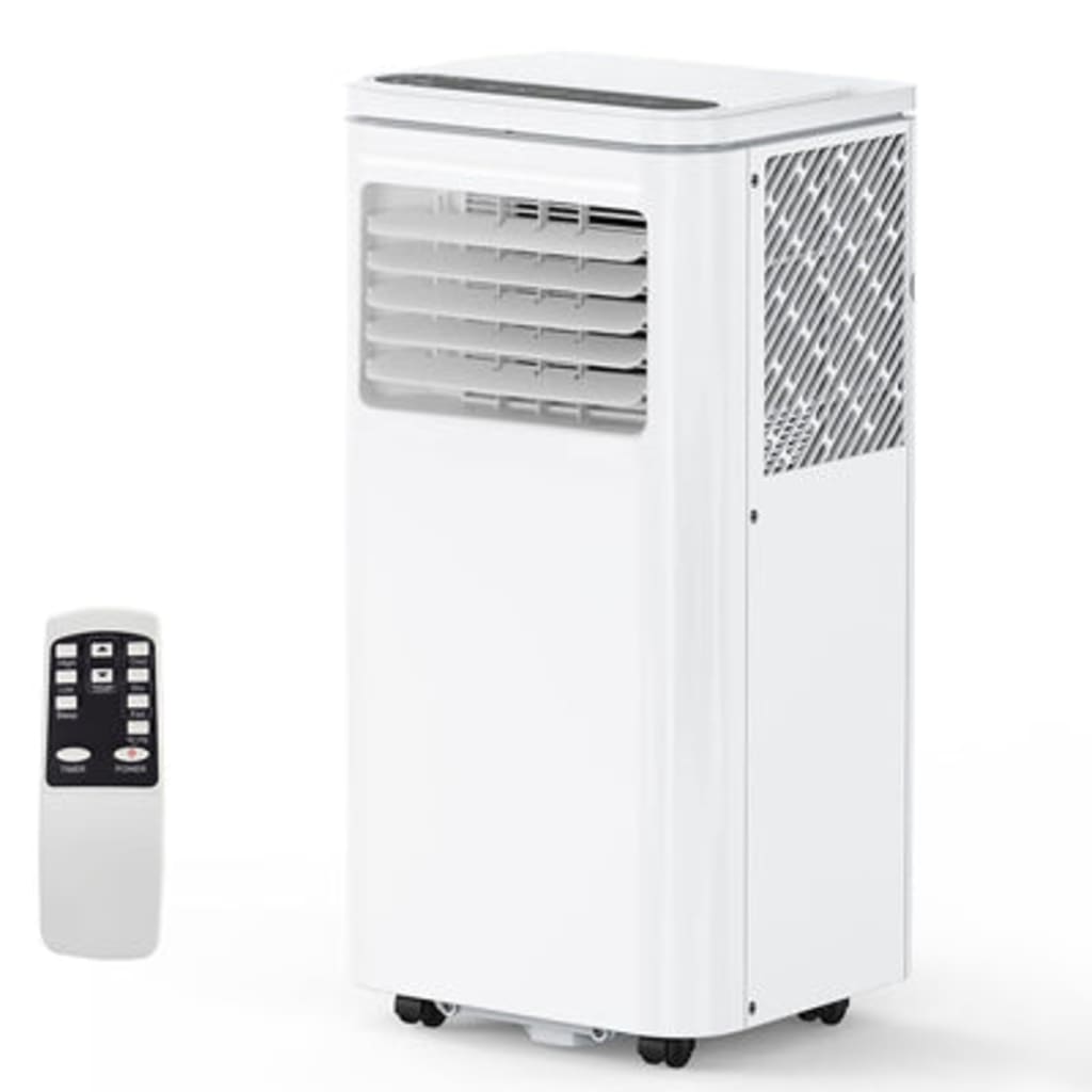 Phrost 10,000 BTUs Portable Air Conditioners Cool Up to 450 Sq.Ft, 3-in-1 Smart Cooling AC Unit with Dehumidifier, Fan, Cools, Portable AC Unit with Remote Control, LED Display, Window Kit