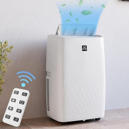 Phrost 10,000 BTUs Portable Air Conditioners Cool Up to 450 Sq.Ft, 3-in-1 Smart Cooling AC Unit with Dehumidifier, Fan, Cools, Portable AC Unit with Remote Control, LED Display, Window Kit